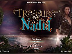 Treasure of Nadia (Alia and Tasha Nude) Alia Cum